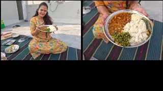 My Calm Sunday Routine Village Style Cooking & Family Time. || Lyfe With Deepikaa