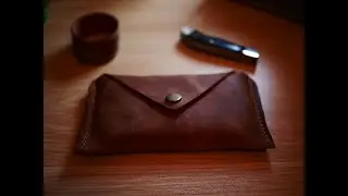 Making a PSP GO case from leather