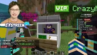 EYstreem! Using a LIE DETECTOR on YOU in Minecraft