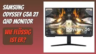 BEWERTUNG (2026): Samsung Odyssey G5A 27 QHD Monitor. Infos