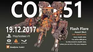 Code51 mech show：Flash Flare&rsquo;s stealth skill