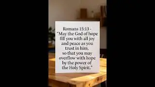 May the God of hope fill you with all joy | Bible Verses #bible #bibleverse