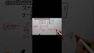 Solve Basic Equations📚💡🔥 #maths #study #shorts #equation #knowledge #algebra #ssc #bank #school #yt