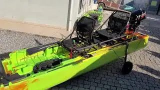 ARK 1290 KAYAK WITH 5HP MERCURY ENGINE - CUSTOMER ROBSON FLORIAN&Oacute;POLIS