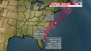 Hurricane Arthur at The Frying Pan Tower Adventure [ to get category upgrade ]