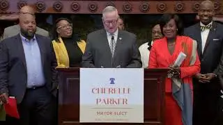 Outgoing Philadelphia Mayor Jim Kenney promises smooth transition to Parker Administration