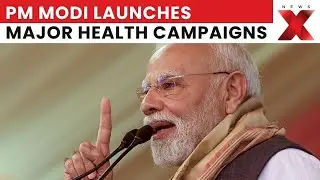PM Modi Launches Key Health & Nutrition Campaigns on 75th Birthday in Madhya Pradesh | NewsX