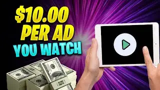 Watch Ads And Earn $10 Per Ad - WORLDWIDE (Make Money Online 2022)
