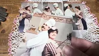 ПРОДАНО Спасибо #видео #257. #винтаж #1900 #деньсвятоговалентина #открытка