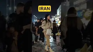 night life in iran #travel #iran #citywalk #walking #tehran #shorts