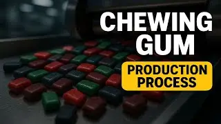 How Chewing Gum Is Made Step-by-Step | Real Factory Process
