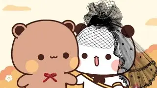 Beautiful Peach Goma Love Story ❤| Milk and Mocha bear | Brownie and Sugar Cartoon | Animation Teddy