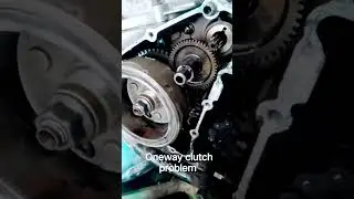 one-way clutch not working subscribe my channel#tvsapache1604v #apache #shorts #youtubeshorts