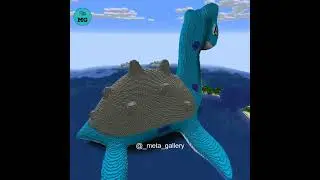 Lapras(라프라스, ラプラス) in Minecraft 포켓몬 #shorts