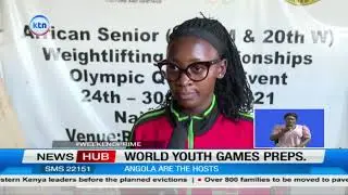 83 Kenya's juniour weight lifters prepare for World Youth Games