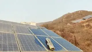 IFBOT X3 at mountainous PV station