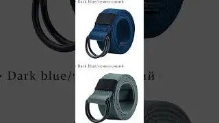 Tactical Canvas Men Belt - High-Quality & Durable!