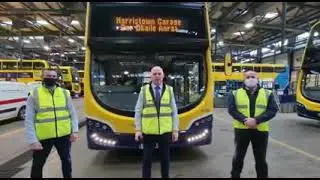 Dublin Bus Harristown Garage Jerusalema Dance Challenge.