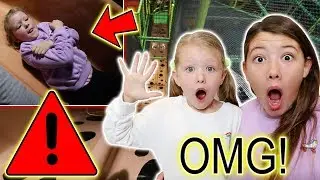 6 YEAR OLD DOES AN INSANE VERTICAL DROP SLIDE!