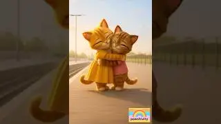 Cat Friends Reunite 😿✨ For Your Bestie💌 | Send It to Them! #cat  #cats  #friendship  #missyou