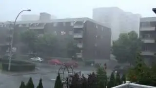 July 19th 2013 Montreal Thunderstorm