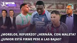 ¿Junior, firme pese a las bajas? ¿Morelos es refuerzo? ¿Hernán tiene maleta lista? #LaLigaDeLaLiga