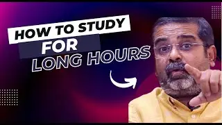 How to Concentrate while studying 😟: Avadh Ojha Sir Motivational Video