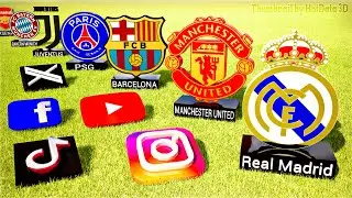 3D  Comparison Football Team Social Media Fan Count: Who's Winning in 2024?