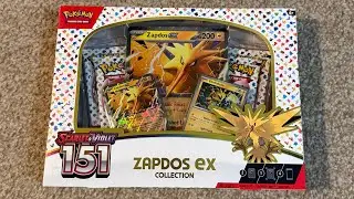 Pokemon Zapdos 151 Box! #unboxing #pokemon #pokemontcg #pokemoncards #pok&eacute;mon