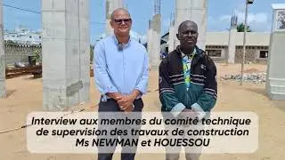 Interview aux membres du comit&eacute; technique de supervision des travaux de construction