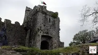 Manorbier Castle, Pembrokeshire, south Wales - stunning drone footages of a Norman castle!