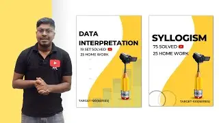 Target-100 (Data Interpretation & Syllogism) || Pdf 4&5 Uploaded with HomeWork