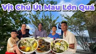 Thăm Đàn Vịt Chú Út, Lặt Lá Mai Cùng Thưởng Thức Canh chua CÁ NGÁT, CÁ KÈO KHO Tiêu / Tập 500