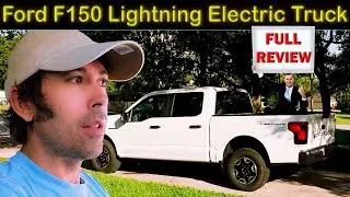 Ford F150 Lightning Electric Pickup Truck EV Review
