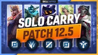 3 BEST SOLO CARRY Champions for EVERY ROLE in PATCH 12.5 - League of Legends