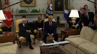 Trump defends visit with UK crash victim's family