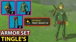 How To Get Night Speed Up Ability Armor Set (Tingle's) Location Guide In Zelda: Tears of the Kingdom
