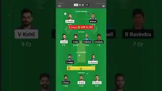 che vs rcb #tataipl2024 #dream1team #today #shorts