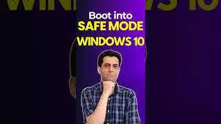 How to Boot into Safe Mode in Windows 10 (Quick Method) #windows