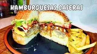 Cómo hacer Hamburguesas de Carne molida en menos de 5 minutos 