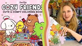 Cozy Friends von Coco Wyo | Malbuch für Erwachsene | Coloring Book | Review