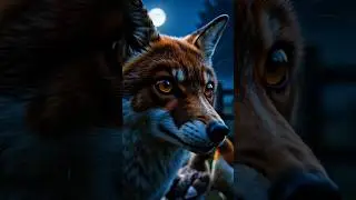 A Hungry Fox Watches the Chickens at Night 🦊🌙 | Short Story #englishstory