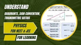 Trigonometry Basics Explained | Quadrants, Sign Convention & Trigonometric Ratios | Undoubtify