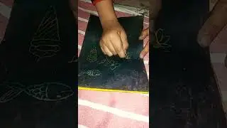 how to make your own scratch book #shorts #scratch #art