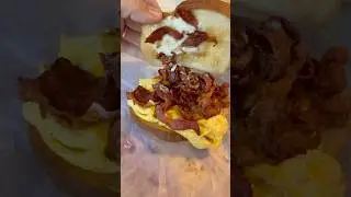 BTM Food Truck in Hendersonville, NC for a Bacon, Egg & Cheese Breakfast Sandwich