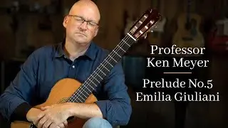 Prelude no. 5 by Emilia Giuliani -Pavan TP-30 Spanish Classical Guitar *No Added Reverb