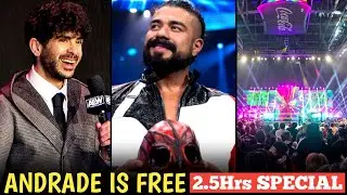Andrade El Idolo Free from WWE😱 AEW 2.5 Hour Last Special Show | AEW Dynasty 2026 Ticket Sell Reveal