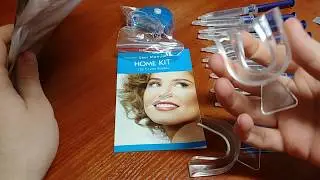 Рсапаковка набора для домашнего отбеливания зубов Practical Dental Whitening Set Unpack с GearBest