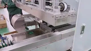 Saudi Arabian pyramid tea bag packaging machine, tea box cartoning packaging machine #pyramidtea