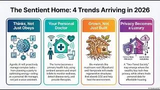 The Rise of the Sentient Home | The Future of Living & Real Estate Tech